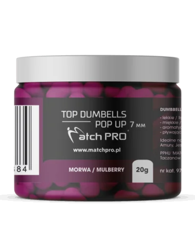 Dumbells MATCHPRO Pop Up Morwa 7mm 20g