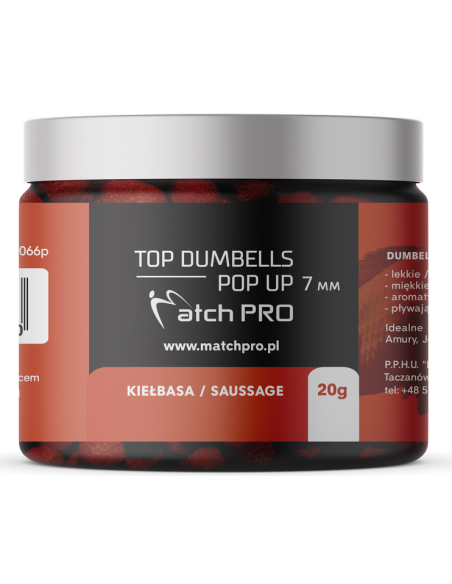 Dumbells MatchPRO Pop Up Kiełbasa 7mm 20g MatchPRO - 5