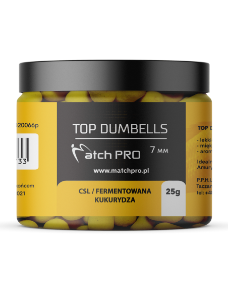 Dumbells MatchPRO CSL 7mm 25g MatchPRO - 2 Dumbells MatchPRO CSL 7mm 25g MatchPRO - 2