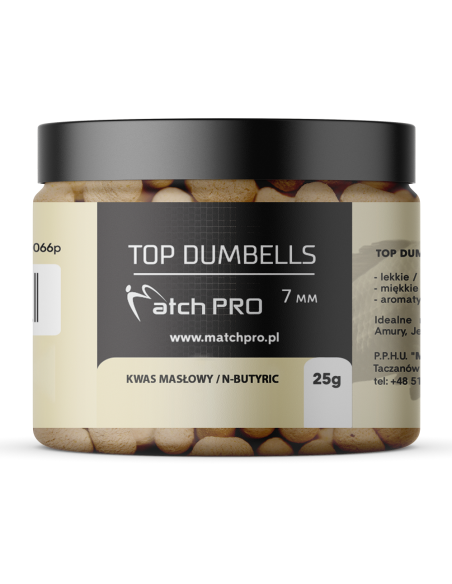 Dumbells MatchPRO Kwas Masłowy 7mm 25g MatchPRO - 2