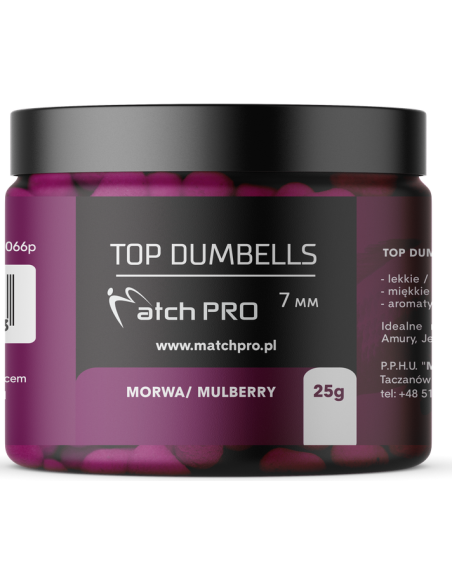 Dumbells MatchPRO Morwa 7mm 25g MatchPRO - 3 Dumbells MatchPRO Morwa 7mm 25g MatchPRO - 3