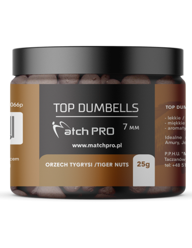 Dumbells MATCHPRO Orzech Tygrysi 7mm 25g