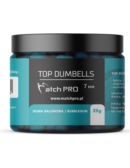 Dumbells MatchPRO Guma Balonowa 7mm 25g MatchPRO - 3