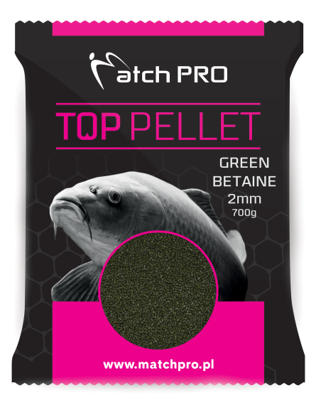 Pellet MatchPRO Green Betaina 2mm 700g MatchPRO - 2 Pellet MatchPRO Green Betaina 2mm 700g MatchPRO - 2