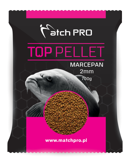 Pellet MatchPRO Zielony Marcepan 2mm 700g MatchPRO - 2