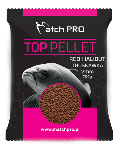 Pellet MATCHPRO Red Halibut + Truskawka 2mm 700g