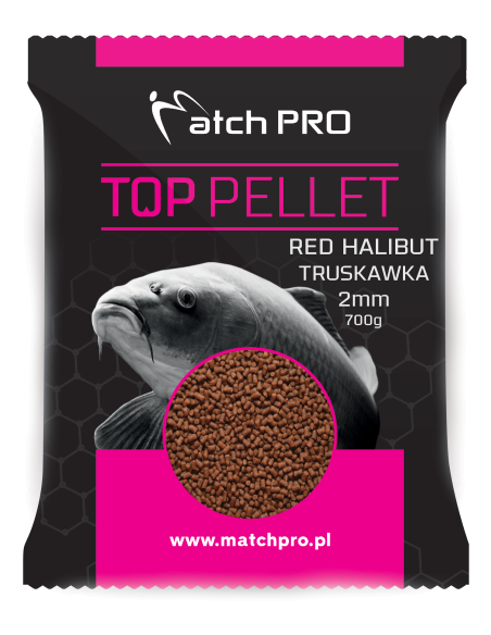 Pellet MatchPRO Red Halibut Truskawka 2mm 700g MatchPRO - 2
