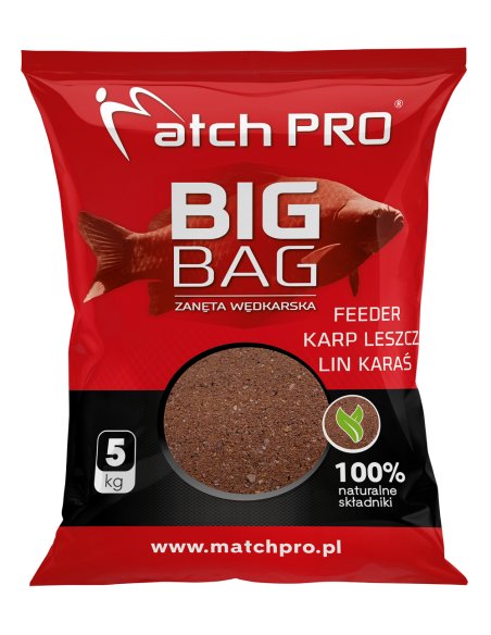 Zanęta MATCHPRO Big Bag Karp Leszcz Lin Karaś 5kg MatchPRO - 1 Zanęta MATCHPRO Big Bag Karp Leszcz Lin Karaś 5kg MatchPRO - 1