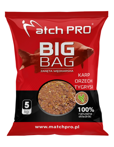 Zanęta MATCHPRO Big Bag Karp Orzech Tygrysi 5kg