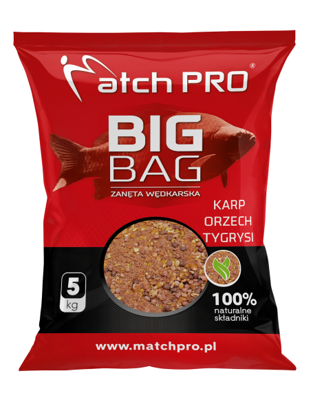 Zanęta MATCHPRO Big Bag Karp Orzech Tygrysi 5kg MatchPRO - 1