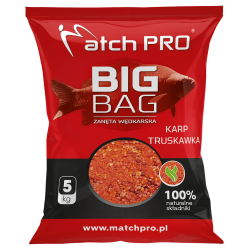 Zanęta MATCHPRO Big Bag KARP Truskawka 5kg MatchPRO - 1