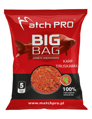 Zanęta MATCHPRO Big Bag KARP Truskawka 5kg