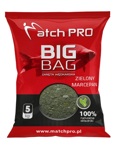 Zanęta MATCHPRO Big Bag Marcepan Zielony 5kg