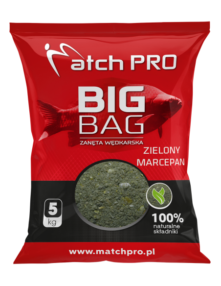 Zanęta MATCHPRO Big Bag Marcepan Zielony 5kg MatchPRO - 1
