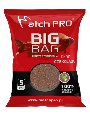 Zanęta MATCHPRO Big Bag Płoć Czekolada 5kg