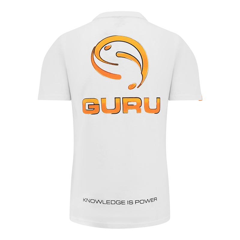 Koszulka Guru Semi Logo Tee White XXL