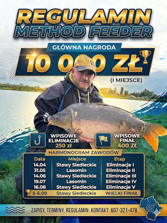 Regulamin Mazowieckiego Method Feeder by Feederland